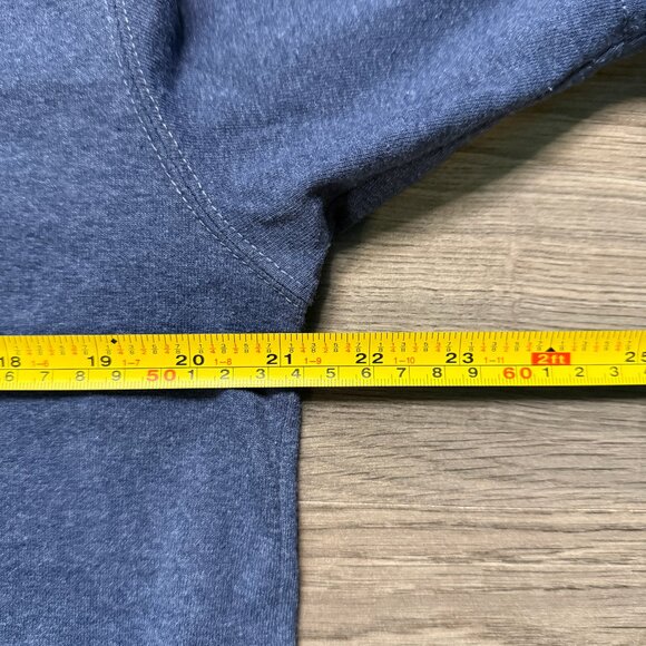 Carhartt Men's Heavyweight Short-Sleeve Pocket Henley T-Shirt - Blue - Picture 5 of 6